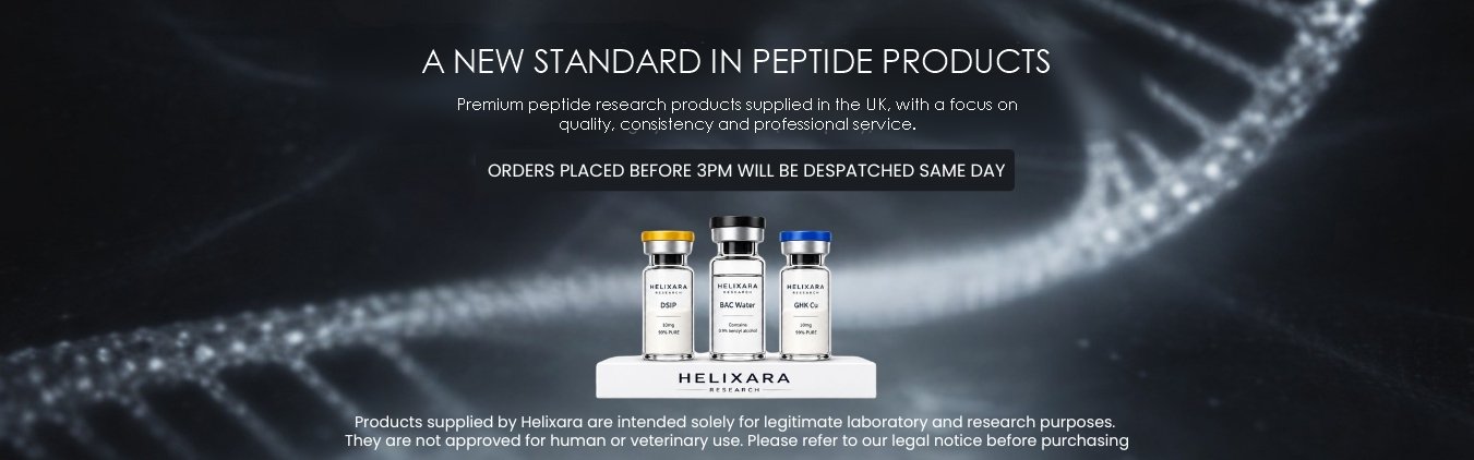 A new standard in peptide products - Helixara UK research products