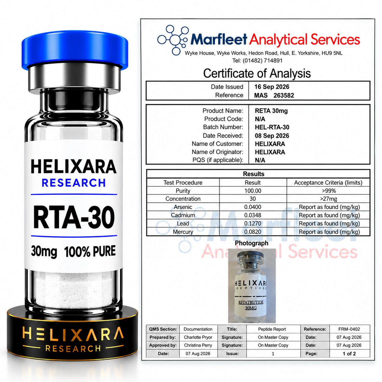 RETA 30mg Research Vial