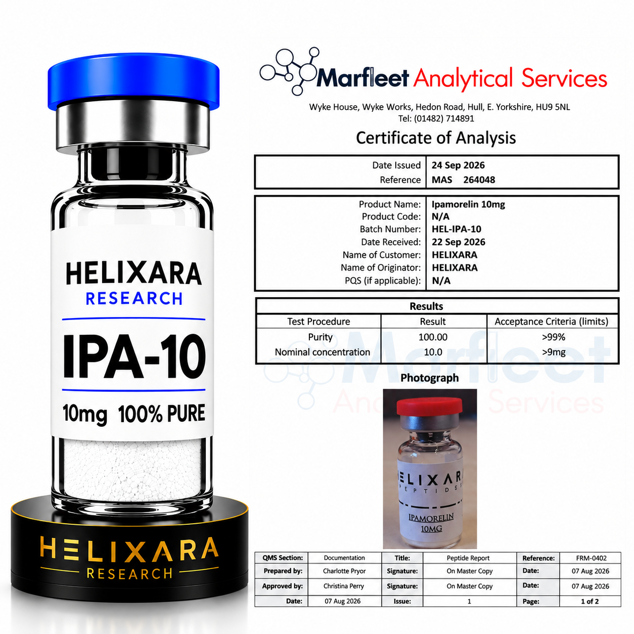 IPA - 10mg Research Vial